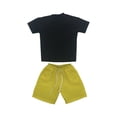 thumbnail image 3 of Colcolo 1/6 Scale Doll T-Shirts Pants Doll Decoration Accessories for 12 Inch Dolls Male Black Yellow, 3 of 7
