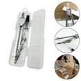 thumbnail image 4 of KAKOWELY Compass Drawing Tool for Students with Strong Iron Material and Silver Color 2Pcs,4.53"X1.18"X0.39", 4 of 4