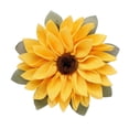 thumbnail image 3 of CSCHome Simulation Sunflower Flower Head Holiday Indoor Decoration Wedding Decoration Sun Flower Sunflower Scene Arrangement, 3 of 5