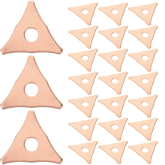 100pcs Spot Welder Dent Puller Triangle Washer for Soldering Panel Repair