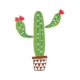 thumbnail image 2 of Serna, Isabel 12x14 White Modern Wood Framed Museum Art Print Titled - Cactus II, 2 of 4