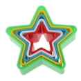 thumbnail image 1 of 5 unids galletas fondant cake cutter sugarcraft pastelería estrella molde herramientas decoración, 1 of 9