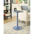 thumbnail image 3 of Convenience Concepts Table à Barreaux Palm Beach, Fini Bois Bleu, 3 of 5