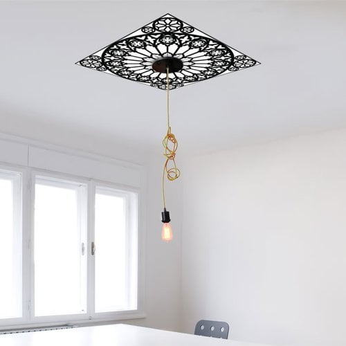 ADZif Stick-It Framed Rosette Wall Decal