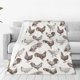 thumbnail image 1 of Balery Chickens Manta de Felpa Suave y Acogedora – Cobija de Franela Aterciopelada para Cama, Lavable y Cálida para Sofá, Mascotas, Transpirable-40"x30", 1 of 7