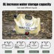 thumbnail image 2 of Bolsa De Agua Plegable Cubo de agua de 8 l, sin fugas, bolsa de transporte de agua portátil para senderismo al aire libre (A), 2 of 8