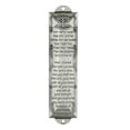 thumbnail image 3 of Metal Mezuzah Storage Case Plaque, Dienrx Door Post Decorative Cover, Wall Ornament Compatible for Standard Door Frames, Window Surrounds & Indoor Household Entrance Layout Styling, 1*Plaque, 3 of 8