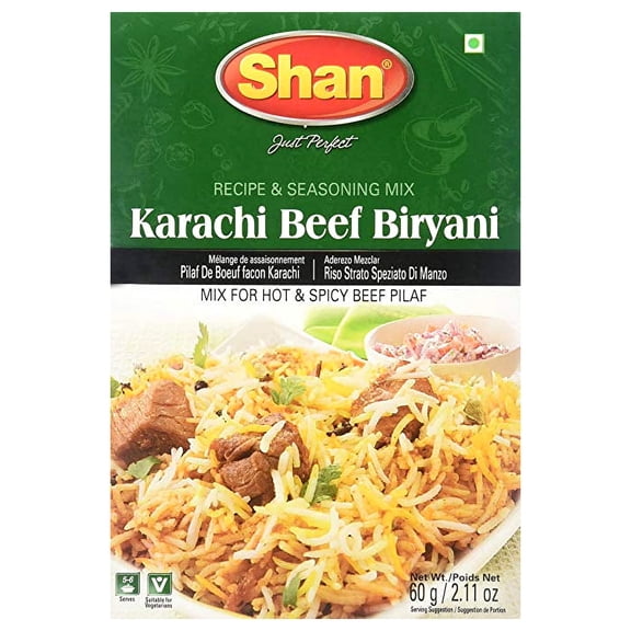 Shan Karachi Beef Biryani Mix 2.11 Oz