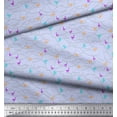 thumbnail image 3 of Soimoi Poly Georgette Fabric Bird Artistic Print Fabric by Yard 52 Inch Wide, 3 of 3