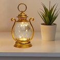 thumbnail image 1 of Electronic Table Lantern Lights Hanging Lamp Retro for Tent Camping Wedding Aureate, 1 of 10