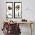 thumbnail image 3 of Stupell Industries Natural Modern Blooms Botanical & Floral Photography Gray Floater Framed Canvas Art Print Wall Art, 14 x 31, Set of 2, 3 of 10