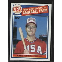 Topps Mark McGwire 1986 Rookie Card