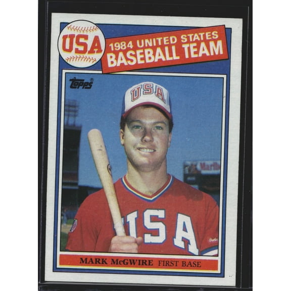 Topps Mark McGwire 1986 Rookie Card
