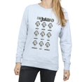 thumbnail image 3 of DC Comics Womens The Joker The Many Moods Of The Joker Sweatshirt, 3 of 5