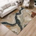 thumbnail image 6 of Addison Rugs Mayfield Premium Machine Washable Transitional Abstract Putty Rectangle Rug, 10' x 14', 6 of 6