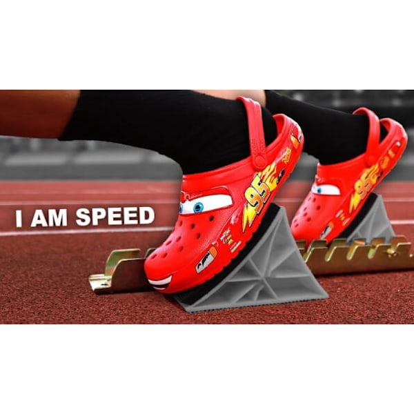 Crocs Lightning McQueen-Lightning McQueen outdoor slippers 42