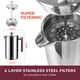 thumbnail image 4 of Cafetera Mueller Austria Prensa Francesa Doble Aislado 310 de Acero Inoxidable, 4 of 7