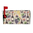 Lsque Glasses Of Red Wine Mailbox Cover Standard Size Mailbox