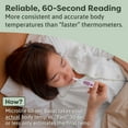 thumbnail image 3 of Microlife Digital Basal Thermometer 1/100th Accurate for Fertility Prediction and Ovulation Tracking, 3 of 6