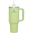 thumbnail image 1 of Vaso de acero inoxidable con aislamiento al vacío, tapa y pajita para agua, té helado o café, batidos y más, cuarzo rosa, 40 oz, 1 of 5