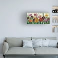 thumbnail image 2 of Trademark Fine Art Silvia Vassileva Jewel Daisy Gerbera Canvas Wall Art - 24x47, 2 of 5