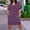 Purple, variant on Blmnix Valentine Dresses for Women 2026 Plus Size Casual Shift Long Petticoat Purple V-Neck Short Sleeve Drop Waist Dress Women,XXXXXL