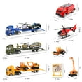 thumbnail image 5 of BESTOYARD Pull Back Inertia Toy Car Police Tow Truck Alloy 1Pcs, 5 of 5