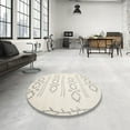 thumbnail image 3 of Ahgly Company Indoor Rectangle Contemporary Champagne Beige Area Rugs, 8' x 10', 3 of 6
