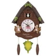 thumbnail image 1 of Vintage Style Cuckoo Wall Clock Creative Pendulum Forest Hanging for Kitchen D, 1 of 9