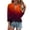Red, variant on YHAJDS Women's T-Shirts Summer Tops Blouses Quarter Sleeve V Neck Button Front Loose Fit Solid Color Top