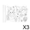 thumbnail image 1 of 3 Rollos De Dibujo Para Niños, Juguetes Educativos, Regalo, Papel De Pintura Para Colorear, Mundo, 1 of 10