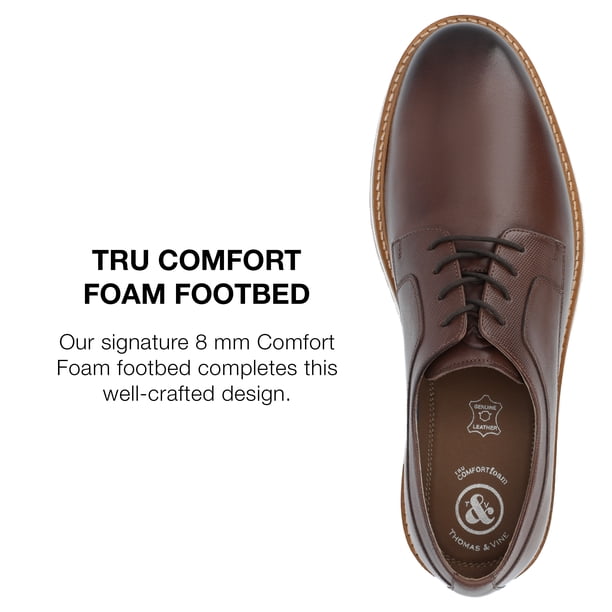 The Glover shoe wide width Thomas & Vine Mens Glover Wide Width Tru Comfort Foam Lace  main image 4