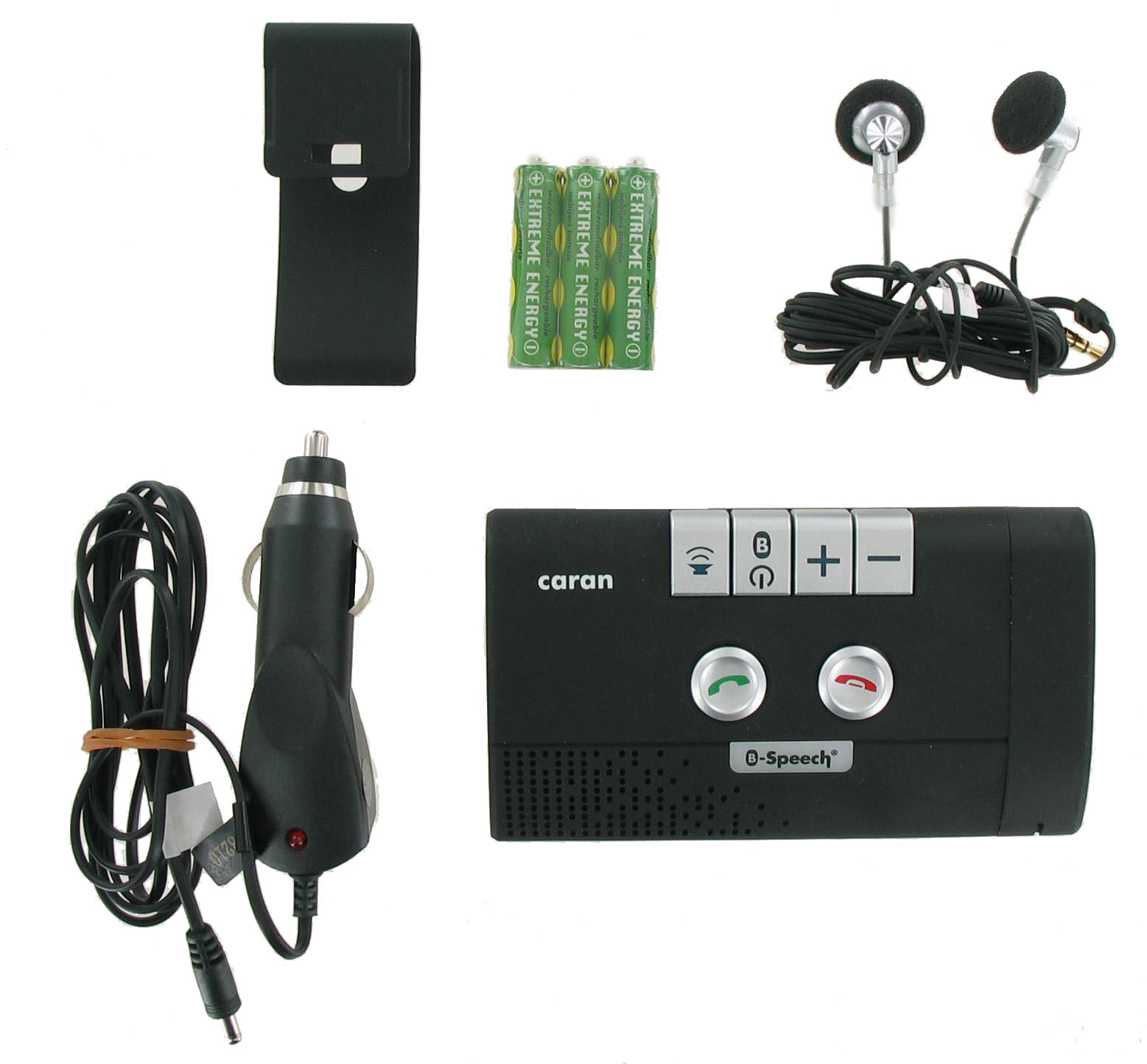 BSpeech Bluetooth Speaker Car Visor Mount Kit (Black)