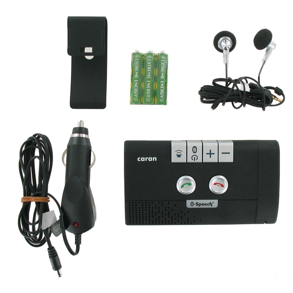 BSpeech Bluetooth Speaker Car Visor Mount Kit (Black)