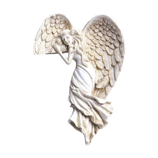 Marco de puerta Alas de ángel Escultura Ángel derecho en tu esquina TFixol Escultura Artesanía