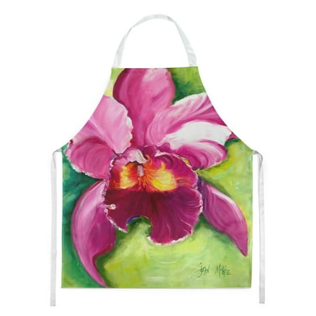 

Carolines Treasures JMK1176APRON Orchid Apron Large multicolor