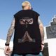 thumbnail image 2 of Camiseta sin mangas con estampado de ninja de anime para hombre, camisetas sin mangas de gran tamaño con gráficos japoneses, ropa de calle de hip hop, chaleco, verano 2024, 2 of 5