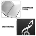 thumbnail image 5 of KAKOWELY Musicians Sheet Music Folder Household A4 Files Storage Folder Portable Folder Sheet Music Folder Pages Sheet Multi-function A4 File Folder12.6"X9.84"X0.79", 5 of 5