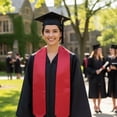 thumbnail image 7 of Graduation Stole Plain Soft Sash Unisex Graduation Stole Scarf For College Graduate Photograph Ceremony, 7 of 7