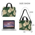 thumbnail image 3 of FORMRS 16" Laptop Bag Carrying Sleeve Case with Handle Travel Shoulder Briefcase, Beige Abstract, 3 of 8