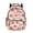 Red and White - Cow Strawberry, variant on DISNIMO Panda Flower Print 17 Inch School Backpack for Kids Lightweight Bookbag with Front Pockets for Primary Elementary Middle School Students