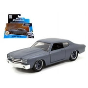 Dom\'s Chevrolet Chevelle SS Primer Grey \Fast & Furious\" Movie 1/32 Diecast Model Car by Jada"