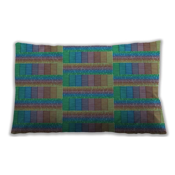Ahgly Company Indoor Rectangular Contemporary Lumbar Throw Pillow, 13 inch by 19 inch