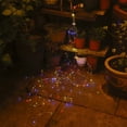 thumbnail image 3 of String Light Garden Al aire libre Lámpara de alambre de cobre 8 Modos Decoración Adorno de iluminación de boda Adornado Apagado Solar Colorido 10 Strand 200 LED tholdsy HA011034-02, 3 of 7