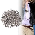 thumbnail image 7 of 200pcs Silver Square Metal Sewing Rivet Spikes Studs for DIY Punk Shoes Belt Clothing Decor, 7 of 7