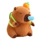 thumbnail image 3 of Lindo muñeco de peluche de carpincho con burbujas de mocos extraíbles. Caparazón de tortuga C, 3 of 9