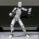 thumbnail image 4 of T13 Action Figure Titan 13 Robot Action Figure Human Action Figure 3D Printed Action Figure and Weapons Set (DPD), 4 of 5