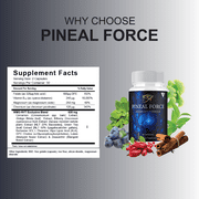 PinealForce Premium Health & Wellness Supplement Pills (60 Capsules)