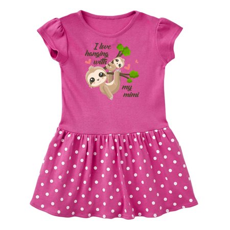 

Inktastic Hanging With My Mimi Gift Baby Girl Dress
