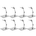 thumbnail image 1 of WHAMVOX Action Base 8Pcs Multiple Display Options Grey for Action Figures Accessories, 1 of 8